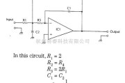 滤波器中的有源低通滤波器