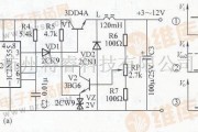 开关稳压电源中的开关式3～12V可调稳压电源电路图