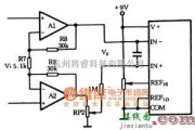 特种集成传感器中的A／D转换与液晶显示驱动的原理电路图