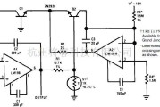 对数/跨导放大电路中的温度补偿对数转换器电路图