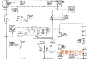 通用五菱中的上海通用君威轿车2.0L后箱开启电路图