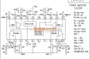 集成音频放大中的LA4520功放电路