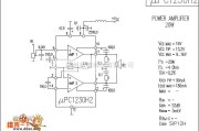 电子管功放中的一种型号uPC1230H2的功放电路图