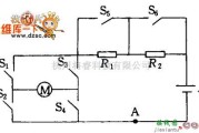 综合电路中的直流电动机驱动电路图