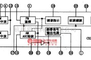 语音电路中的CX2O1ll Am Fm收音集成电路图