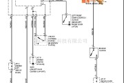 丰田中的97年凌志ES300报警系统电路图