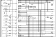 丰田中的95年凌志ES300仪表板电路图