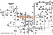 显示器电源中的LEO SRC-1491型多频彩色显示器的电源电路图