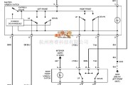 通用97奥兹莫比尔ACHIEVA电动车窗电路图