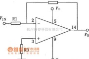 运算放大电路中的CF7631系列双电源高输入阻抗三运放电路图