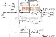 仪表放大器中的胆机功放电路图(带电源电路图)