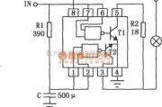 数字电路中的SN55452B／75452B双外围正与非驱动器电路图