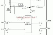 电源电路中的基于bq25046的5W无接触充电电路