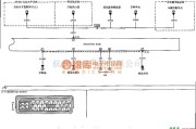 宝马中的M6轿车防抱死制动系统(ABS)/牵引力控制系统(TCS)电路图