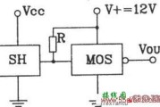 霍尔开与MOS电路连接输出接口电路图