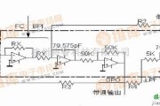 滤波器电路中的MAX275滤波器结构图