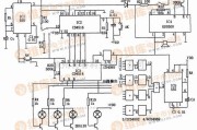 语音电路中的公共汽车站途指示器电路图