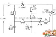 灯光控制中的双向晶闸管调光灯电路图