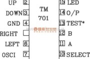 遥控电路（综合)中的由TM701/TM702构成射频遥控发射、接收电路图