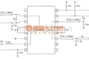 射频放大器中的由RF2155构成的915MHz功率放大器应用电路