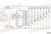 灯光控制中的基于SE9201的可编程彩灯控制器电路图