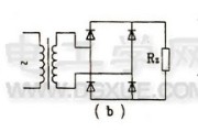 二极管单相桥式整流电路