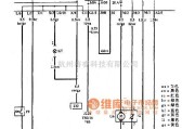 大众（一汽）中的捷达手动制、燃油泵、燃油液面传感器电路图