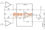 仪表放大器中的具有缓冲差分输入和增益的精密压控电流源(INA105)