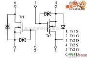 综合电路中的EM6K1内部电路图