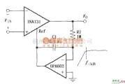 仪表放大器中的由INA131构成的交流耦合仪表放大器