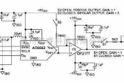 控制电路中的AD5562组成的隔离工业控制电压输出电路图