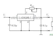 电源电路中的CW200组成的可调恒流源