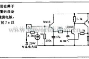 电源电路中的触摸报警电路