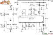 遥控发射中的BA1404组成的发射电路图
