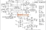 集成音频放大中的LA3161功放电路