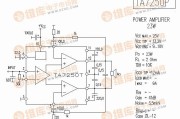 TA7250T 音响IC电路图