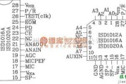 语音电路中的ISD1000A系列语音芯片的应用电路图