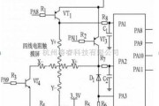 接口电路中的触摸屏控制接口电路图