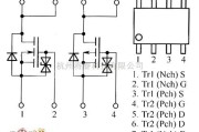 光敏二极管、三极管电路中的场效应晶体管SP8M10、SP8M2、SP8M21、SP8M24内部电路图