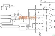 采样保持放大电路中的采样保持放大器SMP04用做多路输出选择器