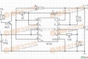 遥控电路中的由W723构成的可控型应用电路