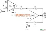 仪表放大器中的INA102外部可调共模抑制比(CMR)电路