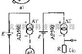 传感器电路中的AD590温控传感器电路
