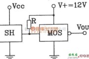 霍尔传感器中的SH型霍尔开与MOS电路连接输出接口电路