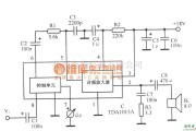 音频处理中的TDAl013A音频放大集成电路图