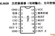 数字电路中的74系列数字电路74LS628压控振荡器(双相输出,允许控制)