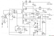 电源电路中的25W多路输出开关电源电路