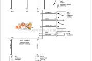 丰田中的95年凌志ES300档位开锁电路图