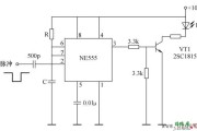 555构成的基本定时电路图原理讲解