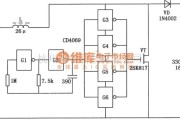 充电电路中的CD4069构成的太阳能充电器电路图